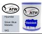 Preview: Hyundai, Silver Blue Metallic, WG: 500ml Lackdose, von ATW Autoteile West.